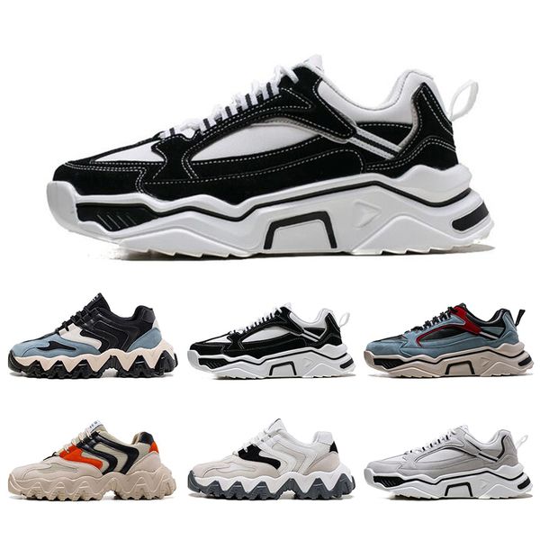 

design platform shoes mens running shoes color blue white black beige orange non-brand dad shoes men chaussures size 39-44