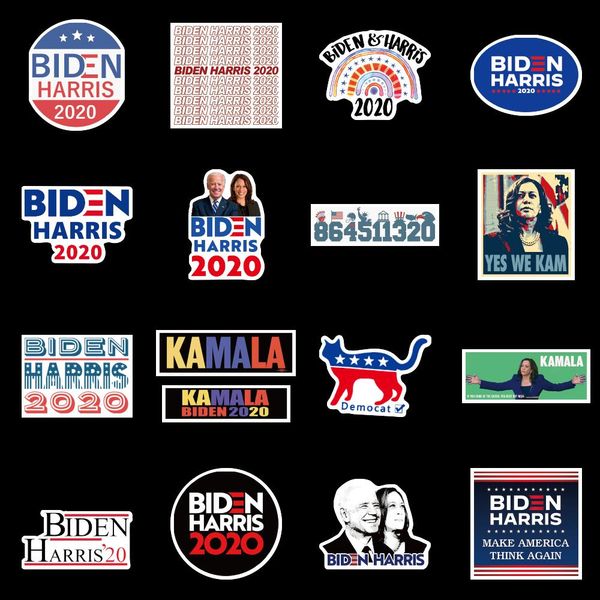 

50pcs america president biden stickers luggage guitar skateboard lapwaterproof graffiti sticker kids classic toys wmtpdq xhlove