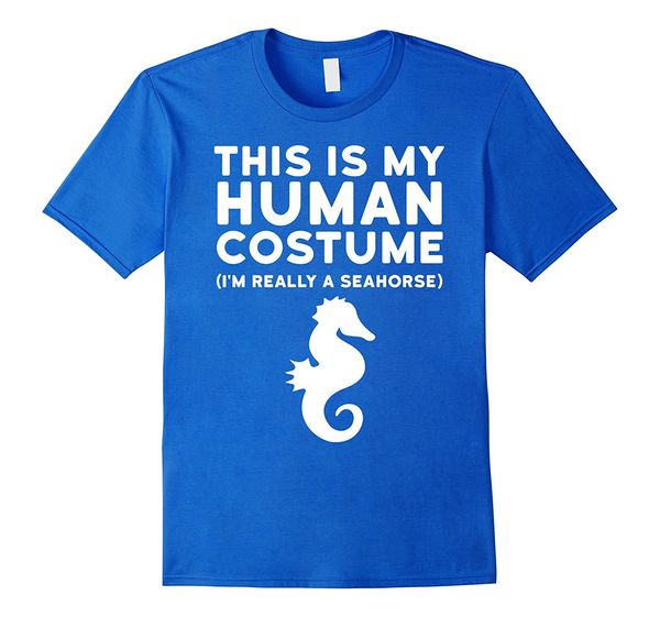 

this is my human costume i'm really a seahorse new arrival male tees casual boy discounts short sleeve sport sweatshirt hoodie t shirt