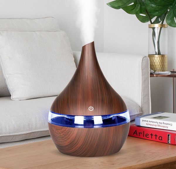 

usb для воздуха ультразвуковой древесины аромат аромата диффузор тумана воздуха эфирное электрическое масло прохладный дом 300 мл увлажнител