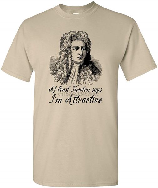 

sir isaac newton law of attraction gravity funny humor t shirt women confortable tee shirt sport hooded sweatshirt hoodie