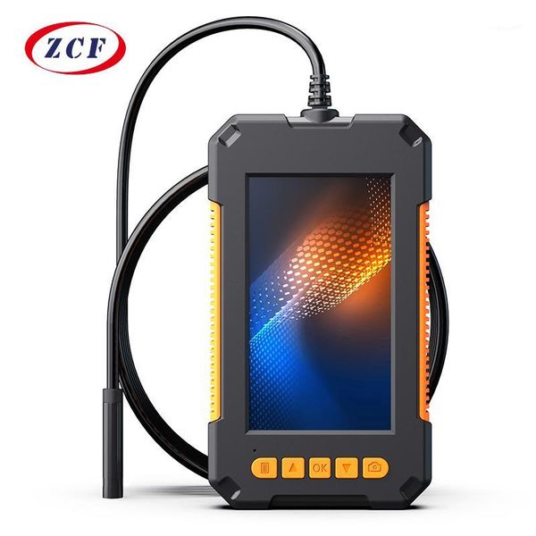 

mini cameras p40 industrial inspection endoscope 4.3 inch ips full color screen hd 1080p 3.9mm 5.5mm 8mm semi-rigid cable waterproof 2600 ma