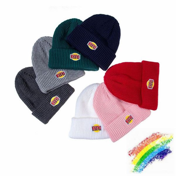 

embroidery beanies caps men women skateboard hat 7colors, Blue;gray