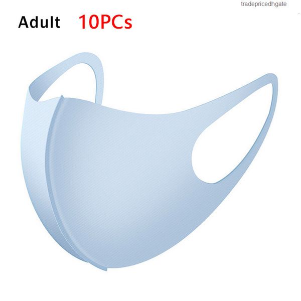 

pollution dustproof sponge pm2.5 half mouth 10pcs anti haze dust filter washable reusable face mask 8ggvh