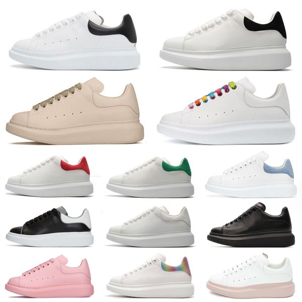 

fashion platform casual shoes triple black white reflective suede leather rainbow wheat blue chaussures mens womens sports sneakers