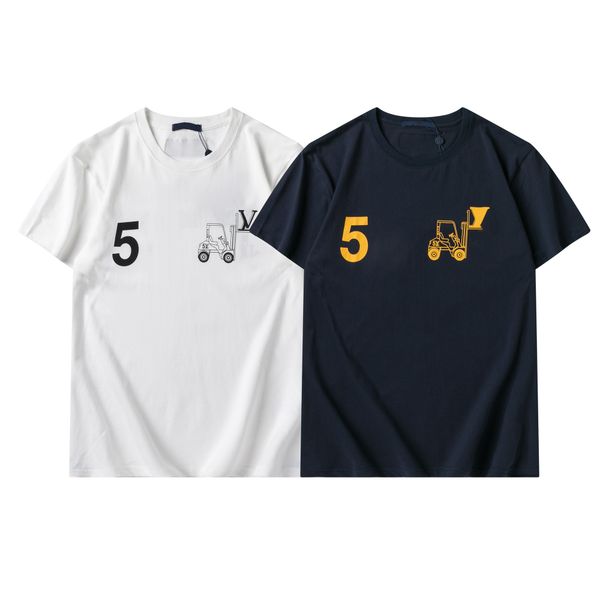 

2022 womens mens t shirts fashion letters printing short sleeve lady tees casual clothes women s t-shirts clothing asian size s-xxl, White