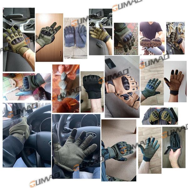 

hard shell full finger gloves tactical glove touch screen military paintball shooting climbing hiking airsoft combat mittens men bbyrrg, Black
