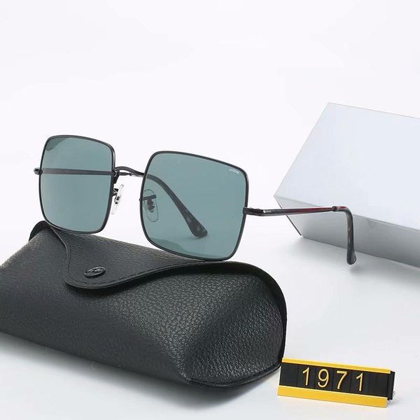 

2021 luxury sunglasses vintage pilot sun glasses band polarized uv400 men women ben glass lens sunglasses with case and box, White;black