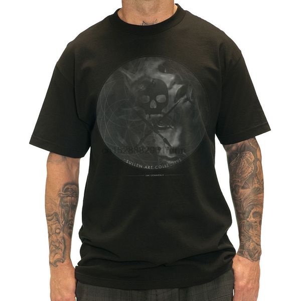 

sullen clothing mens sacred circle tattoo t shirt skull with faces inked tee for man tee wholesale sport hooded sweatshirt hoodie