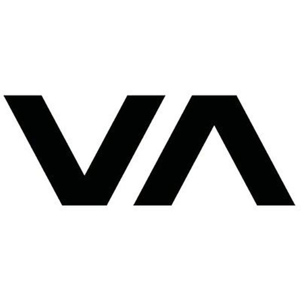

13.1x5cm va ca ruca surf skate vinyl decal black/silver car sticker s8-0310