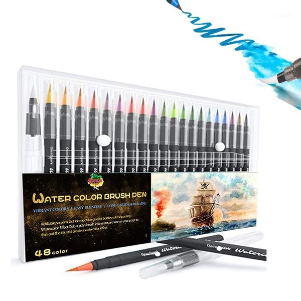 

gift sets brush tip markers set for painting watercolor pen1