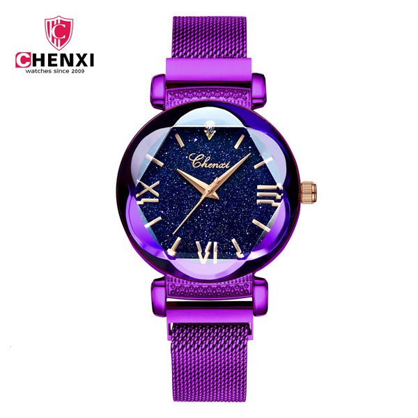 

lady 2020 red milan net belt quartz fashion women's new rome star watch