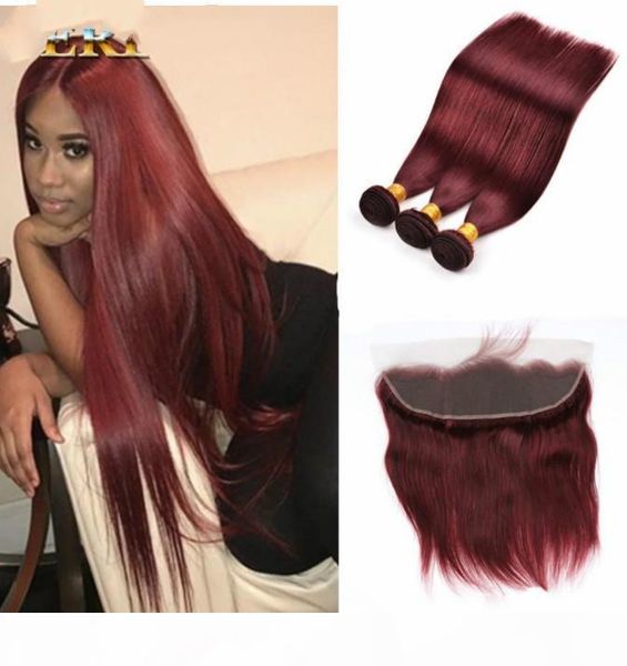 

supply lace frontal13 * 4 99j real hair wig block front lace straight face, Black