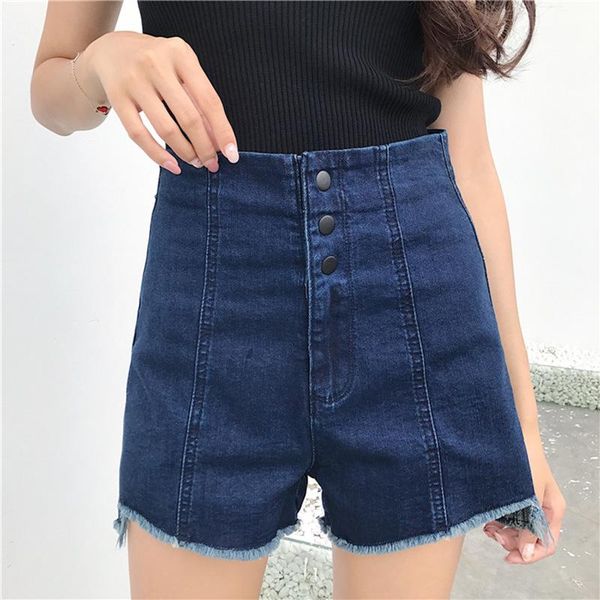

women's clothing 2020 new loose flash high waist jeans women summer thin wide women jeans, Blue