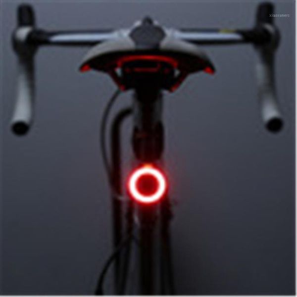 

bike lights bicycle led taillight safety warning light mountain rear lamp usb charging creative 20211