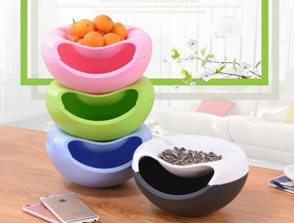 

creative lazy fruit plate melon plastic seeds bowl jllodlm home003