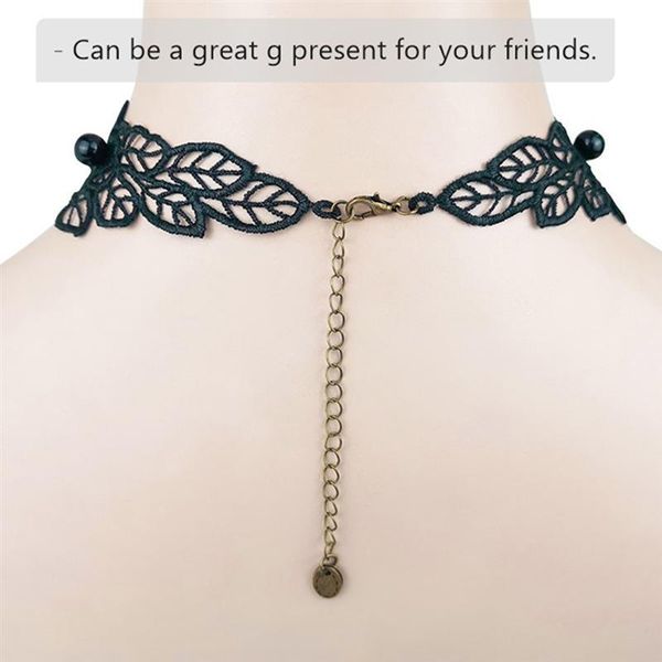 

ожерелье мода ужасные шере ювелирные изделия для хэллоуина ужасное ожерелье череп кружева choker преувеличенные женщины ожерелье jllatb