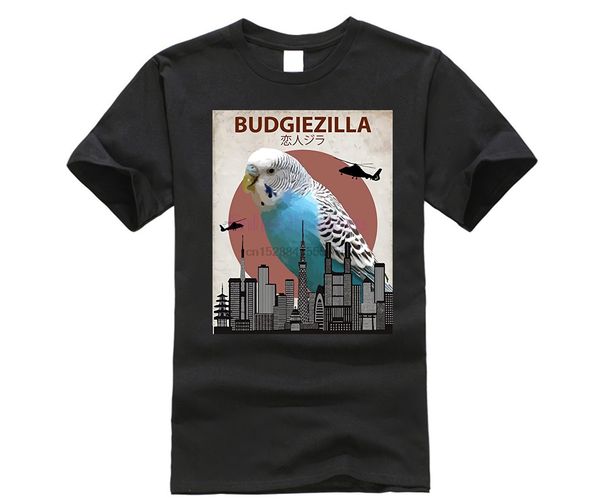 

2020 fashion 100% cotton budgiezilla budgie for budgerigar parakeet lovers hoodie designers t shirts sweatshirt
