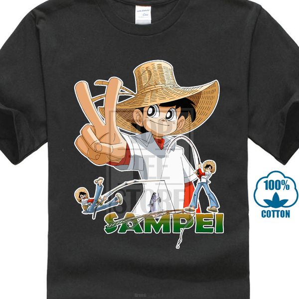 

2018 fashion short sleeve sampei cartoon anni 80 t shirt per uomo e bambino print tee shirts 015098 sport hooded sweatshirt hoodie