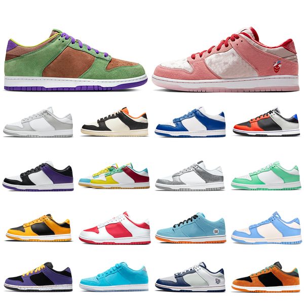 

2022 brand new running shoes sneakers blue fury ceramic knicks veneer varsity green sail multi camo zebra michigan grey fog size 36-45 cool