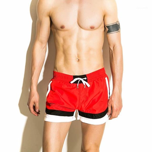 

men's swimwear seobean fast dry men's board shorts summer beach surfing man swimming athletic sport running gym1