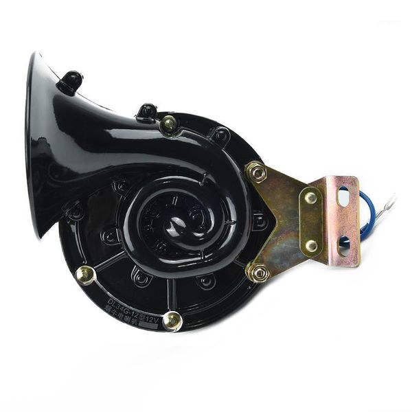 

electric horn single horn super loud car motor truck accessory black parts1