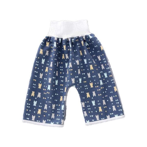 

cloth diapers protect belly high waist travel training anti leakage waterproof baby diaper breathable bedroom absorbent short home soft cott
