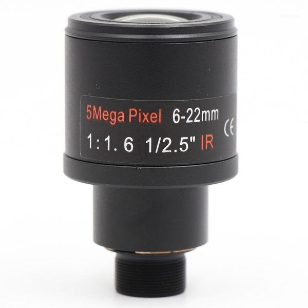 

lens cctv camera 6-22mm 5.0 megapixel manual zoom/focus/iris m12*0.5mm mount infrared night vision for camera1