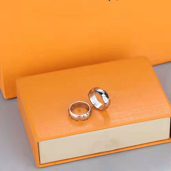 

s925 sterling silver ring for man woman lover fashion luxury designer rings