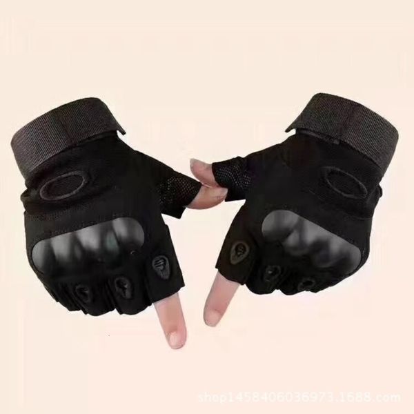 

gloves: half men' finger of tactical and women' outdoor mountaineering, Blue;gray