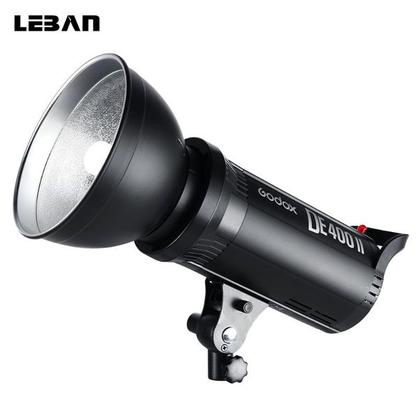 

godox de400ii 400w gn76 2.4g wireless x system pgraphy studio strobe flash light lamp head bowens mount studio flash