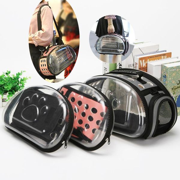 

pet carrier pet supplies breathable portable space doggy bag can be disassembled dog crate1