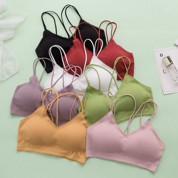 

women summer bras lady push up underwear girls seamless lace lingerie fashion padded s0691, Red;black