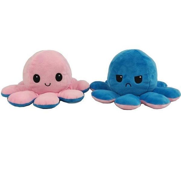 

two sided ocs plush stuffed doll toy different sides to show different moods soft simulation ocs plush toy for kids h jllkew