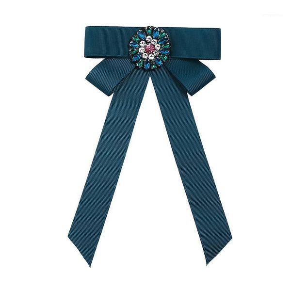 

fashion fancy solid green colth fabric shirt dress blouse neck bow ties bow acrylic crystal bowties women party duftgold1, Blue;purple