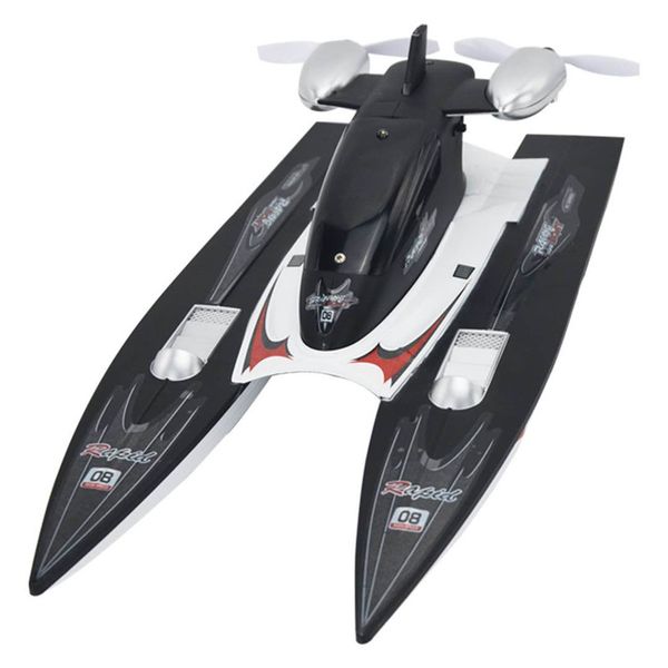

fy616 rc boat 2.4ghz electric fishing bait boat radio control boat 50m remote fish finder hi-speed motor toys rtr version ship
