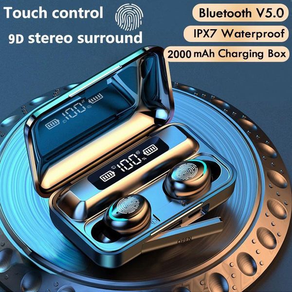 

feiwimi tws wireless headphones 9d stereo bluetooth 5.0 earphone mini true wireless earbuds binaural call headset for all phones1