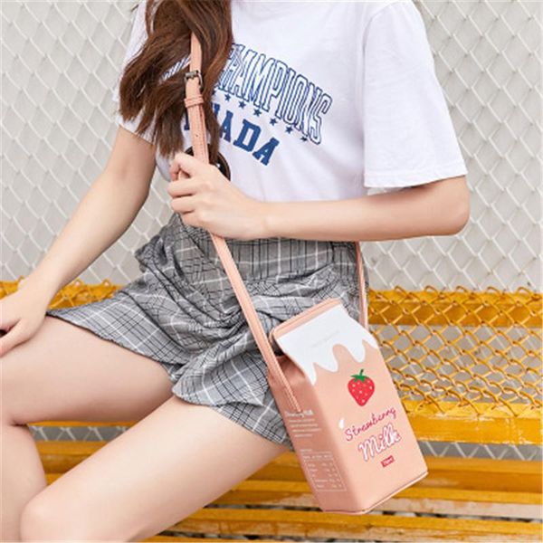 

cartoon printing shoulder bags 2020 new fashion printed fruit pu leather small satchel cute girl women's bag purses and handbags