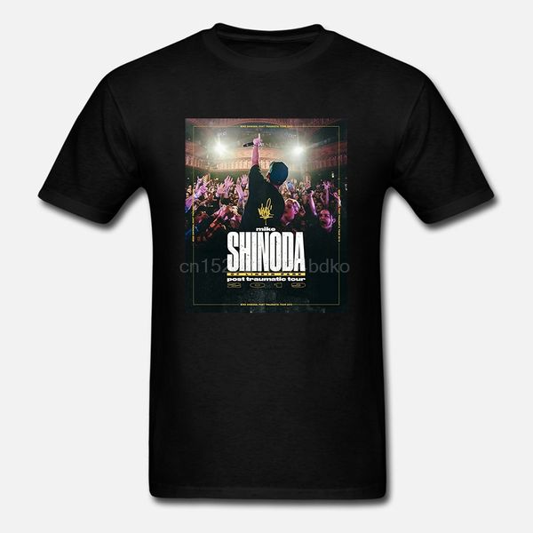 

new mike shinoda post traumatic tour 2020 black logo s 5xl hoodie designers t shirts sweatshirt