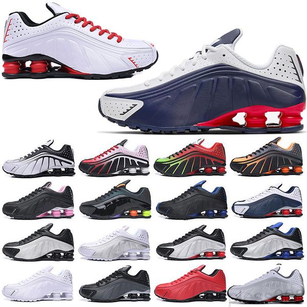 

2020 new arrival shox tl r4 trainers navy blue neymar casual shoes white pink sail red 301 orange silver trainers sneakers 36-46 lj7y