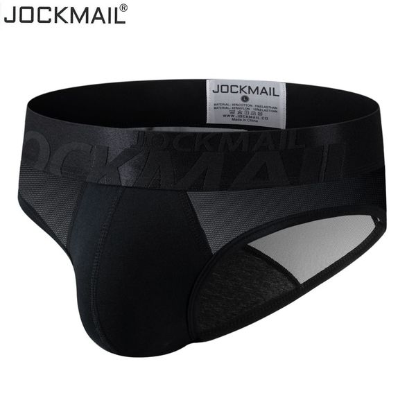 

jockmail brand new sexy men нижнее белье трусы хлопок дышащий с низкой талией трусики мужчины sexi прозрачный джок ремни гей скольжению, Black;white