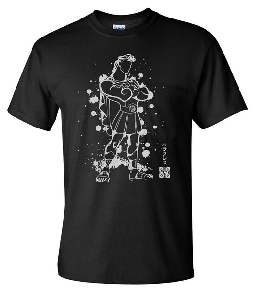 

hercules inked effect mens' comedy t-shirt sport hooded sweatshirt hoodie