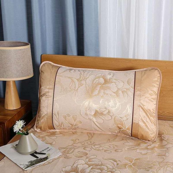 

pillow case cool pillowcase summer ice silk mat cover towel
