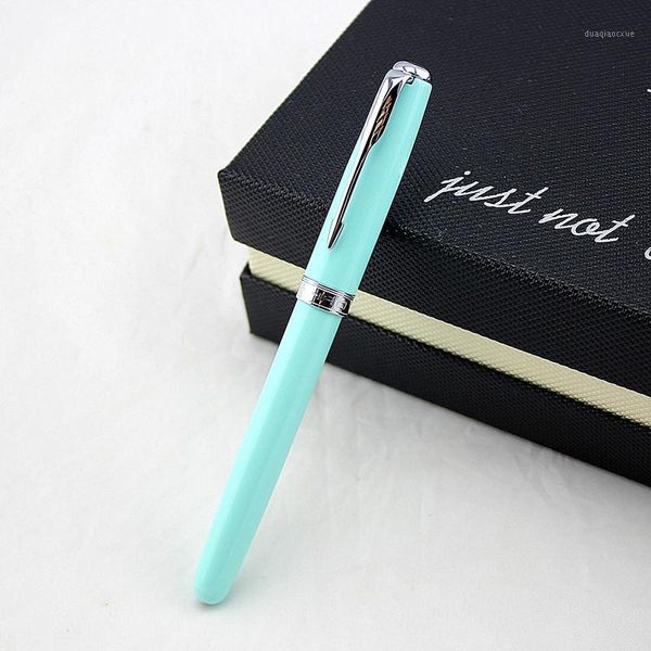 

fountain pens retro chain mail pen silver arrow clip 0.5mm/1.0mm nib jinhao 75 office finance school writing supplies a64881