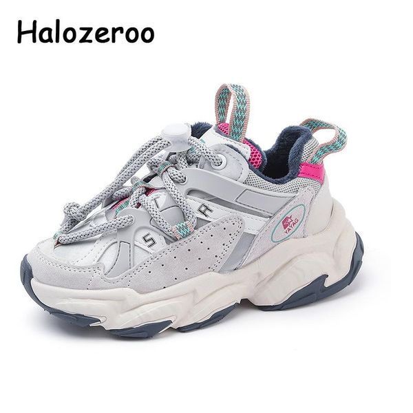 

athletic & outdoor winter kids sport sneakers baby girls casual children slip on shoes boys brand black chunky trainers