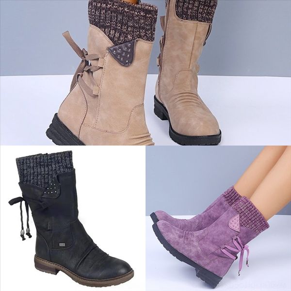 

wnx satin women boots wgg winter boots australian heel boot outdoors booties fur leather ankle shoes white designer boot, Black