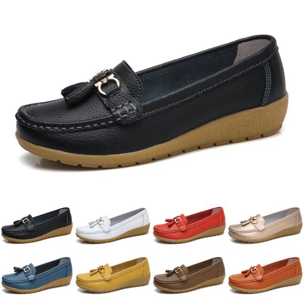 

luxury women casual shoes black loafers outdoor flat slip on fashion womens trainers sneakers size 36-42 color19