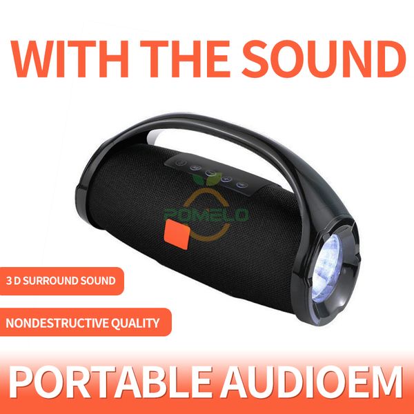 

2020 tg136 fabric led portable bluetooth speaker, the little god of war outdoor lighting audio with fm and plug-in bluetooth audio dhl
