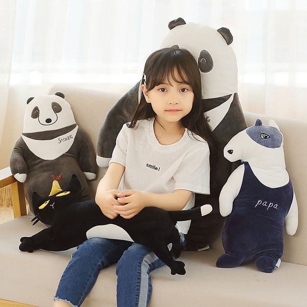 

panda cat кукла чучела плюшевые животные игрушки мягкие игрушки мягкие детские детские игрушки для девочек дети мальчики день рождения подар