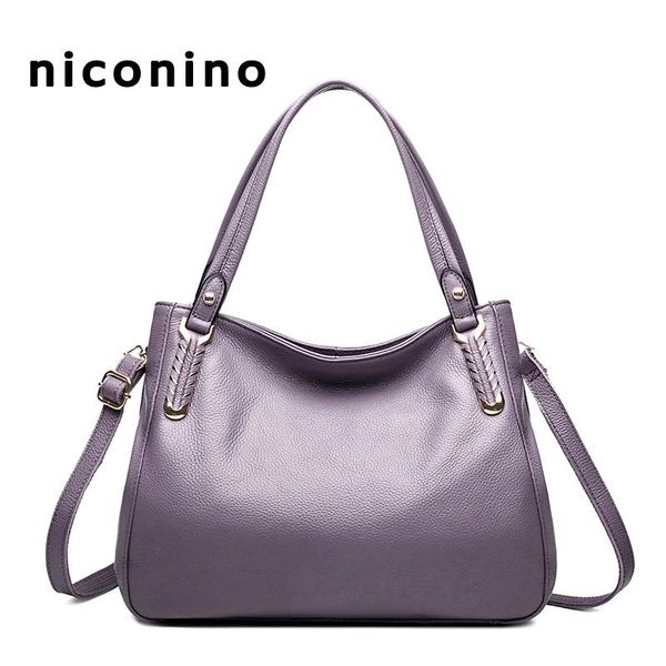 

female shoulder bag cowhide genuine leather bag luxury designer handbag crossbody messenger tote for women 2020
